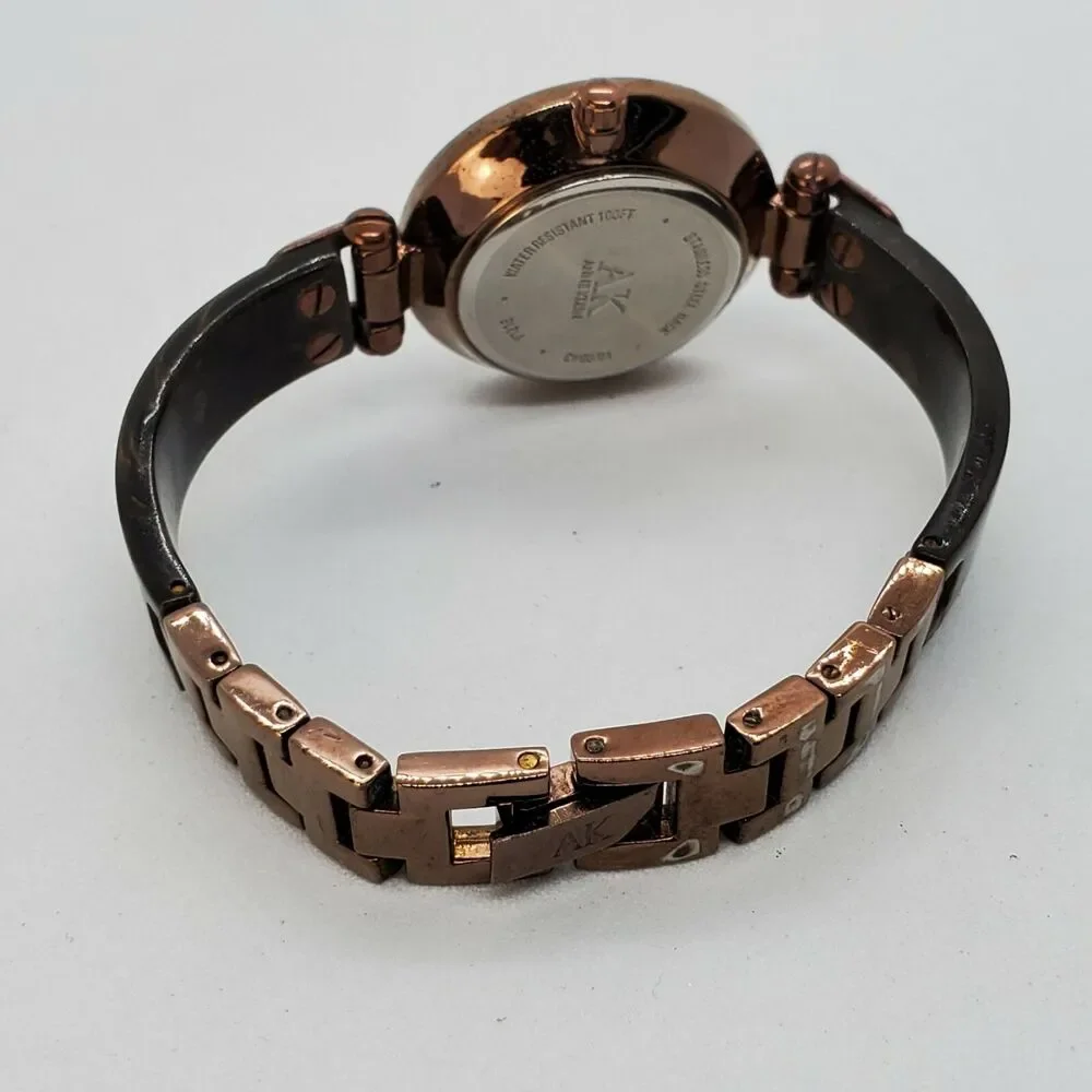 Anne Klein Women's‎ Watch 28MM Case Brown Dial Bracelet 5.5